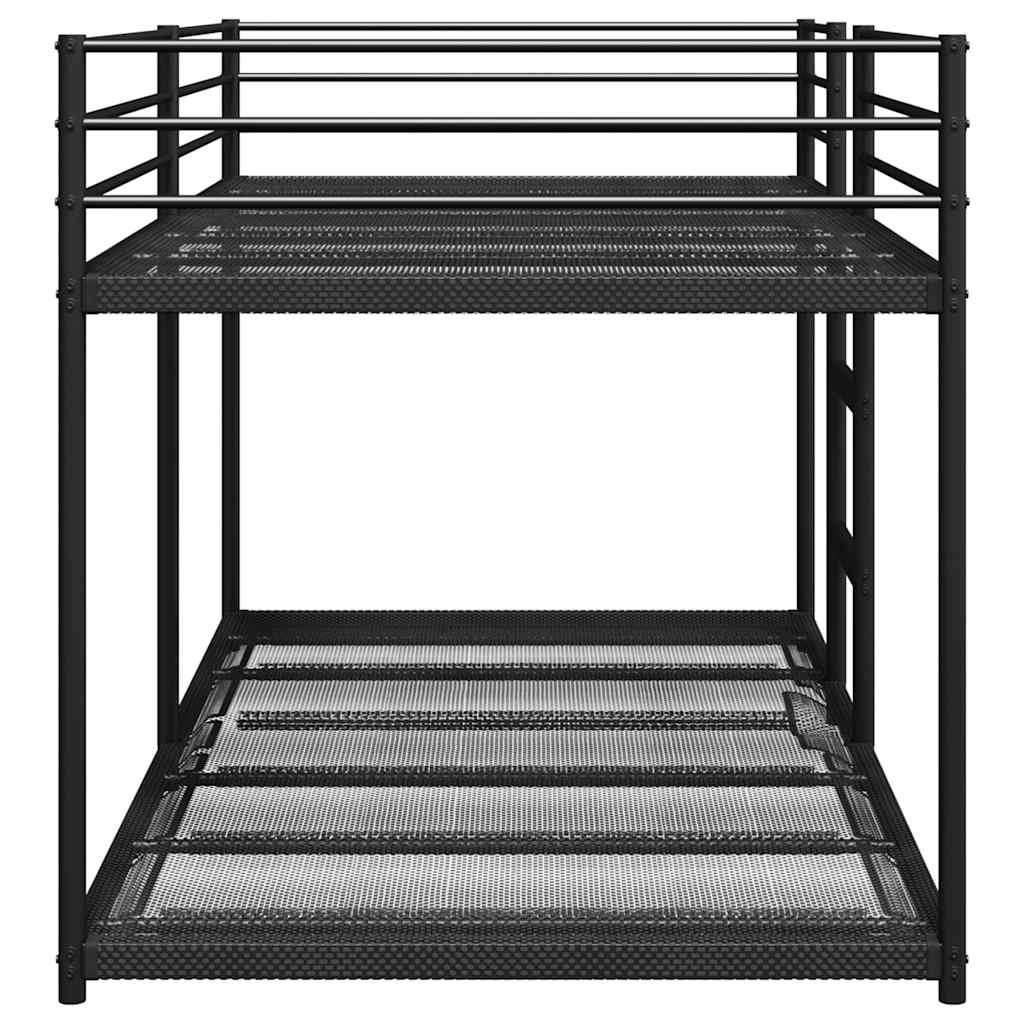 Etagenbett - Kinderbett - Doppelstockbett - Bettgestelll aus Metall - 90 x 200