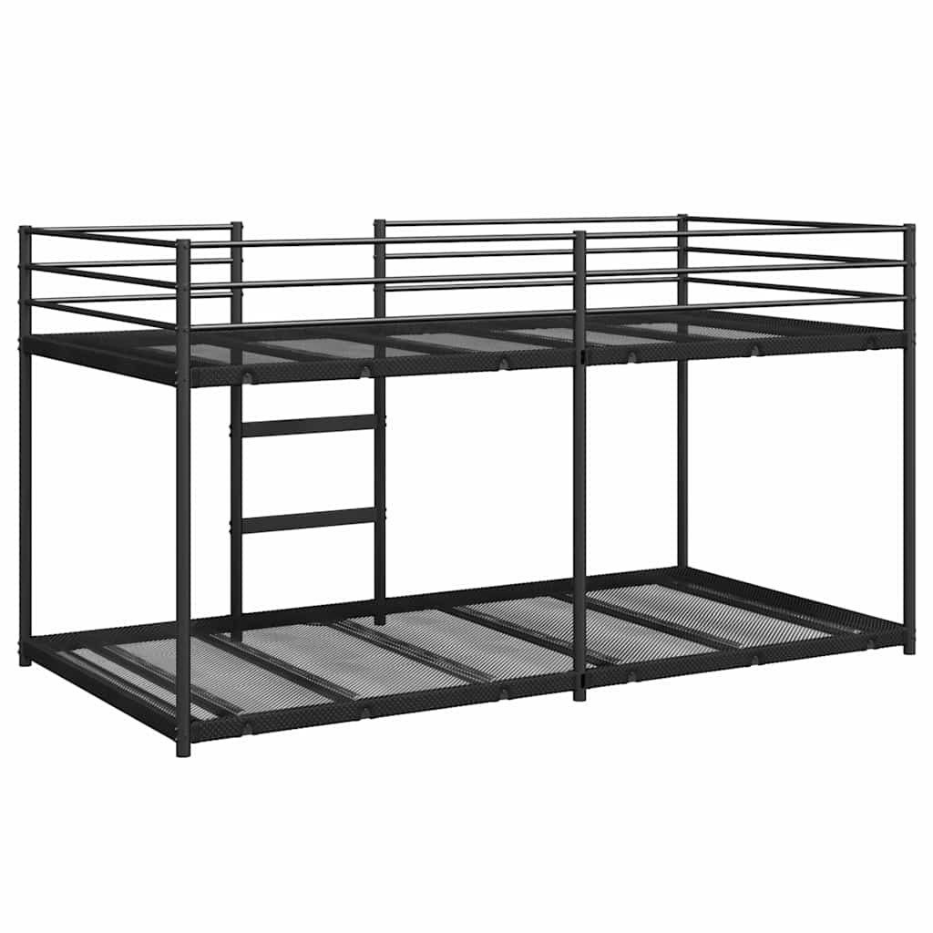 Etagenbett - Kinderbett - Doppelstockbett - Bettgestelll aus Metall - 90 x 200