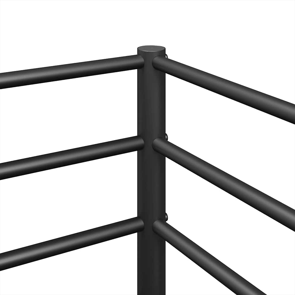 Etagenbett - Kinderbett - Doppelstockbett - Bettgestelll aus Metall - 90 x 200