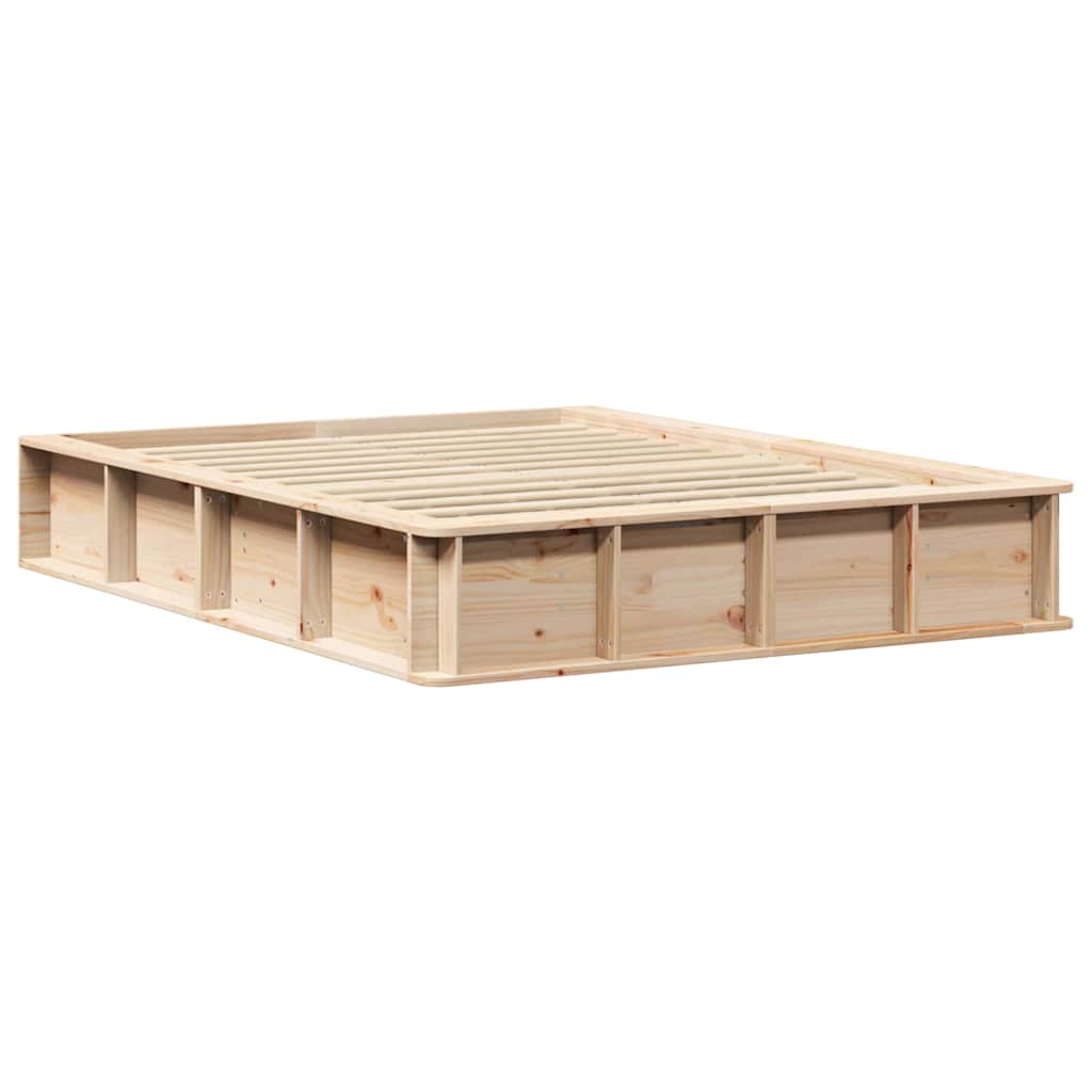 Bettgestell - Einzelbett - Stauraumbett - Bettrahmen - Holzbett - 120 x 190 cm