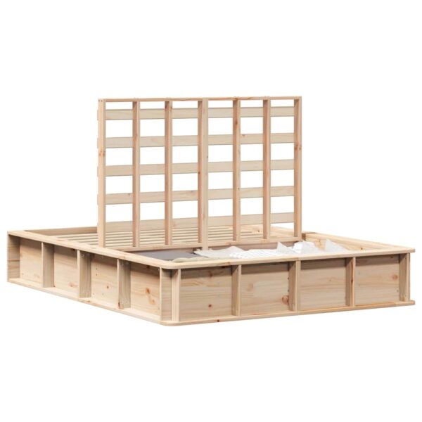 Bettgestell - Einzelbett - Stauraumbett - Bettrahmen - Holzbett - 120 x 190 cm