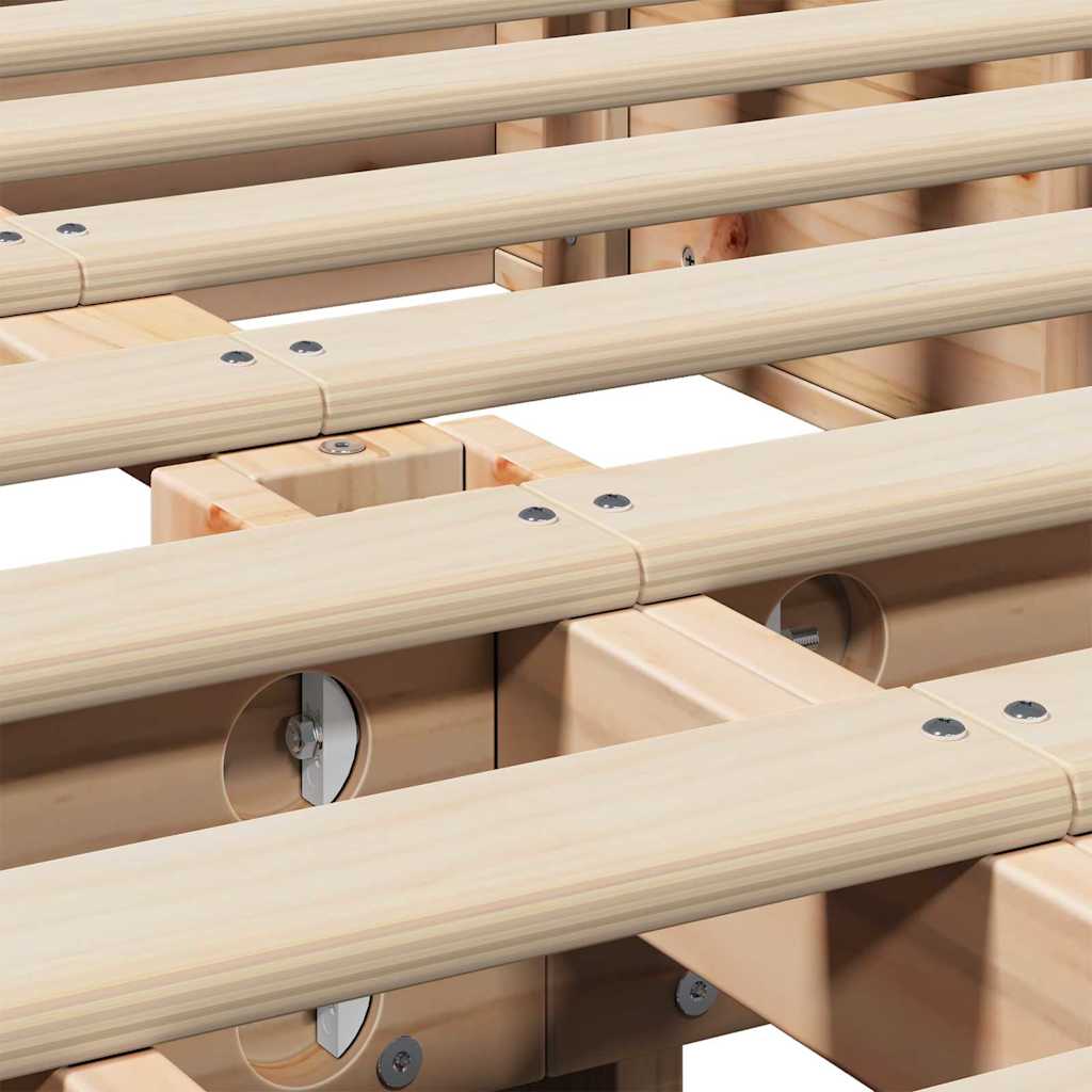 Lift-up Bettgestell - Doppelbett - Bettrahmen - Holzbett - Hochklapp-Funktion