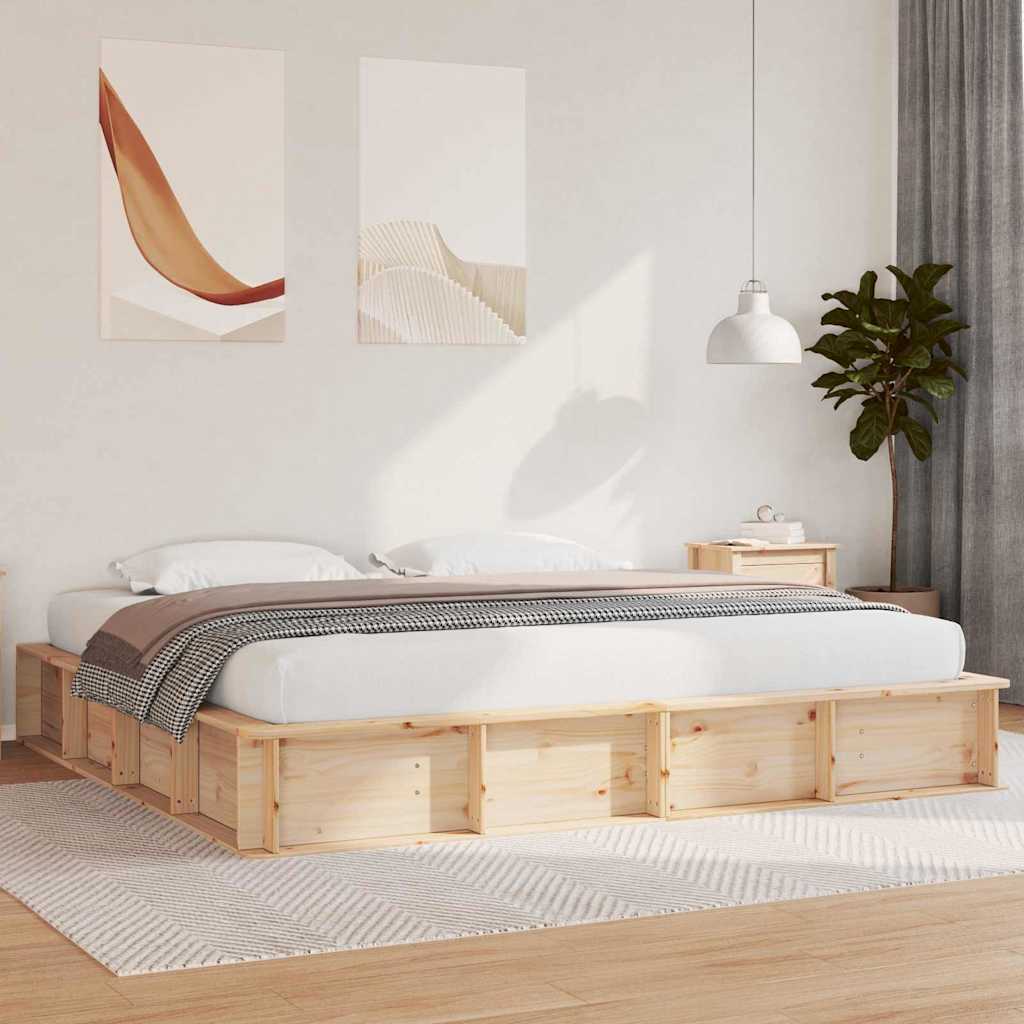 Tolles Lift-up Stauraumbett - Holzbett - Bettgestell - Doppelbett - 180 x 200 cm