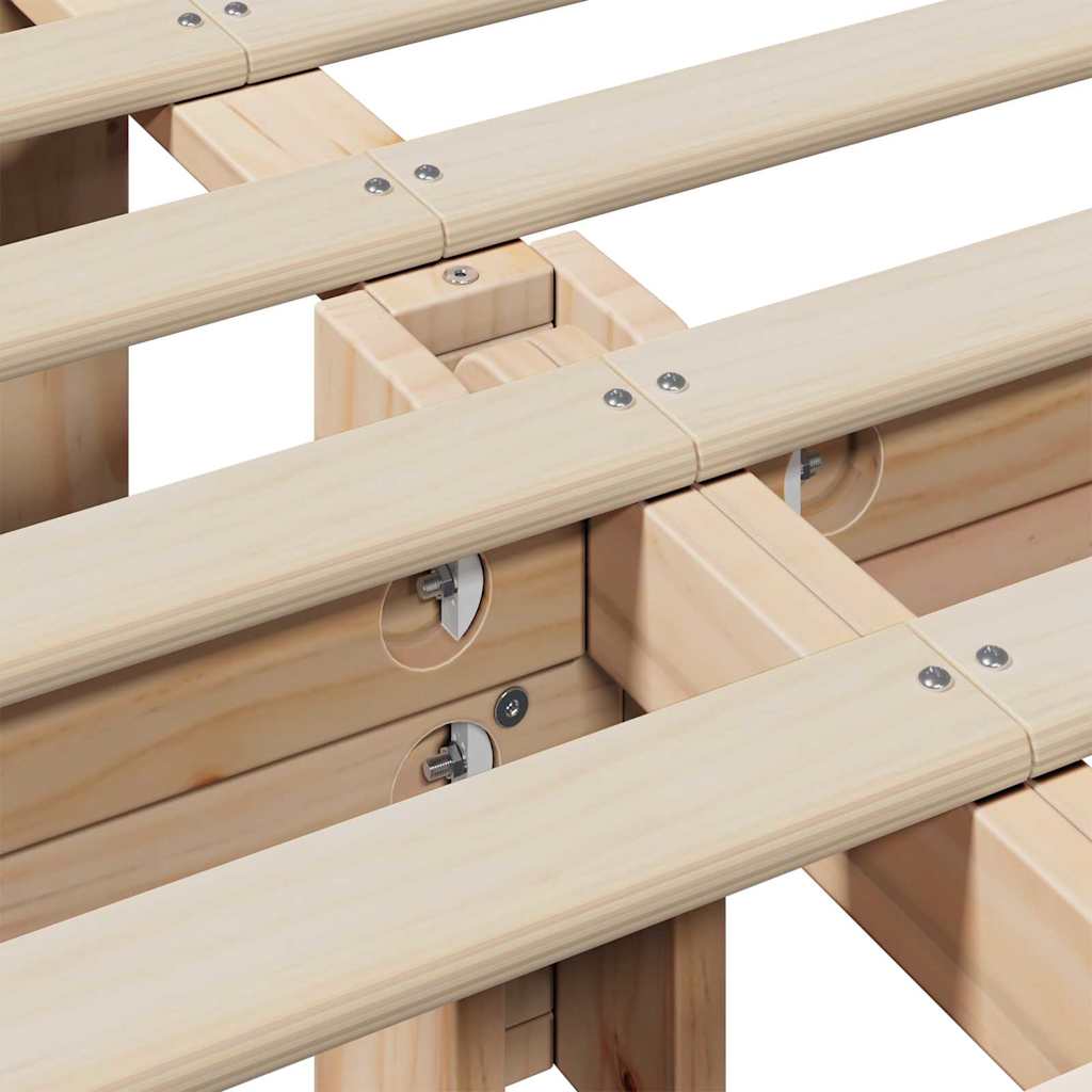 Tolles Lift-up Stauraumbett - Holzbett - Bettgestell - Doppelbett - 180 x 200 cm