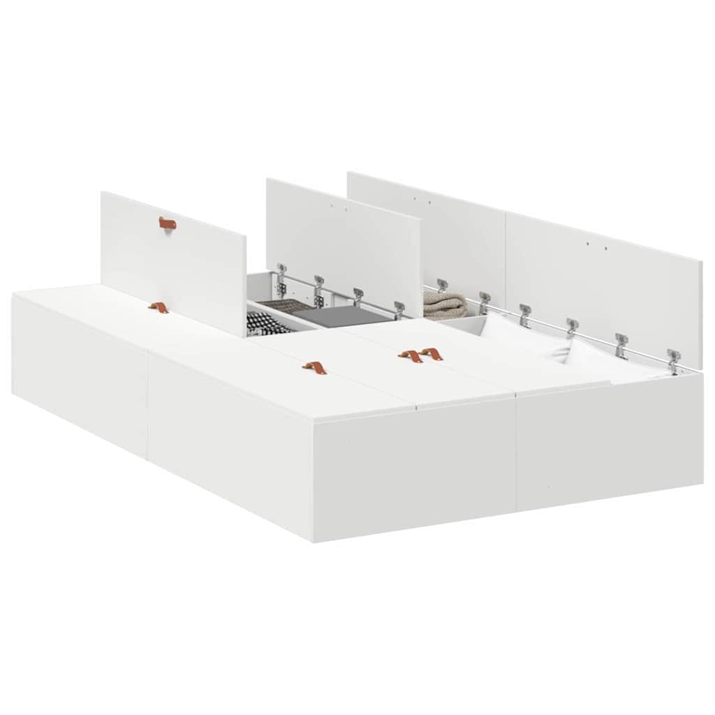 Modernes Bett 190x120 cm - Bettgestell - Einzelbett - Jugendbett - Bettrahmen