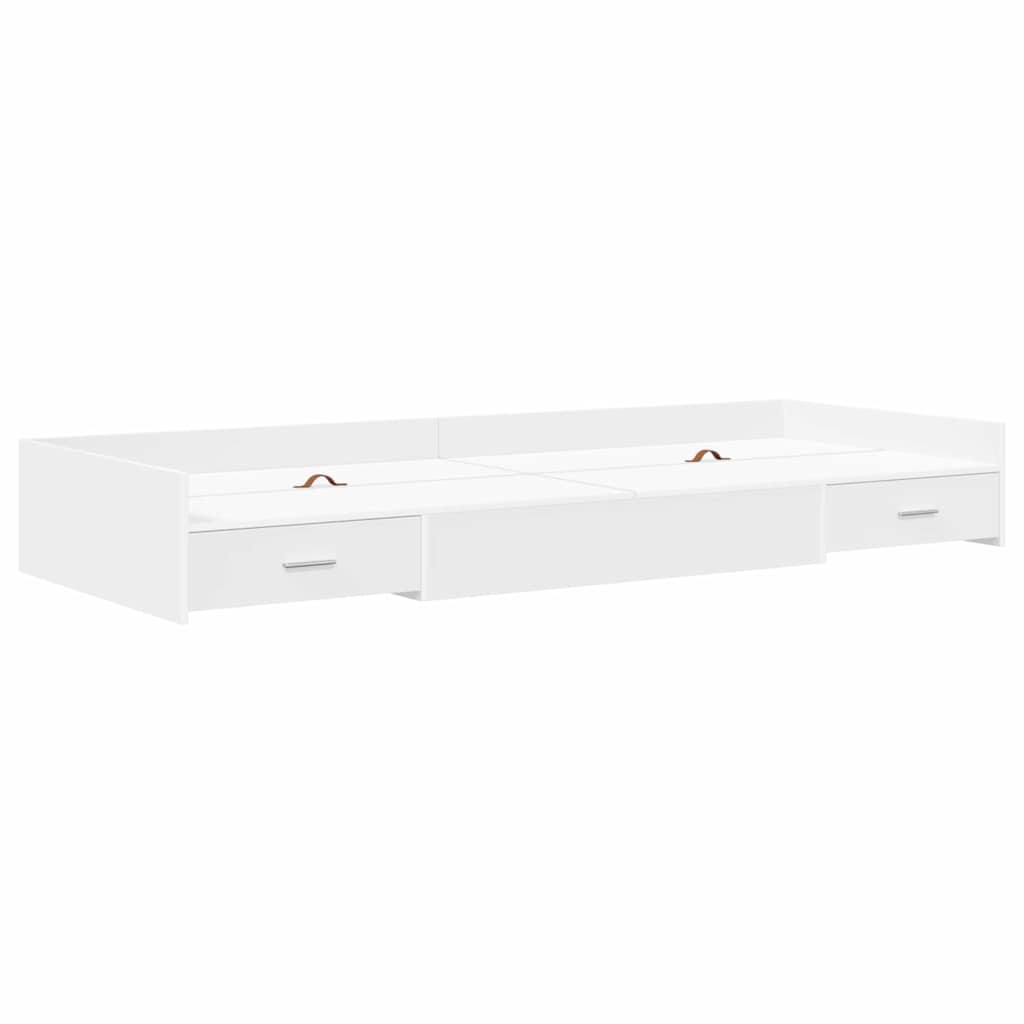 Bettgestell mit Schubladen - Gästebett - Bettrahmen - Jugendbett - 75 x 190 cm