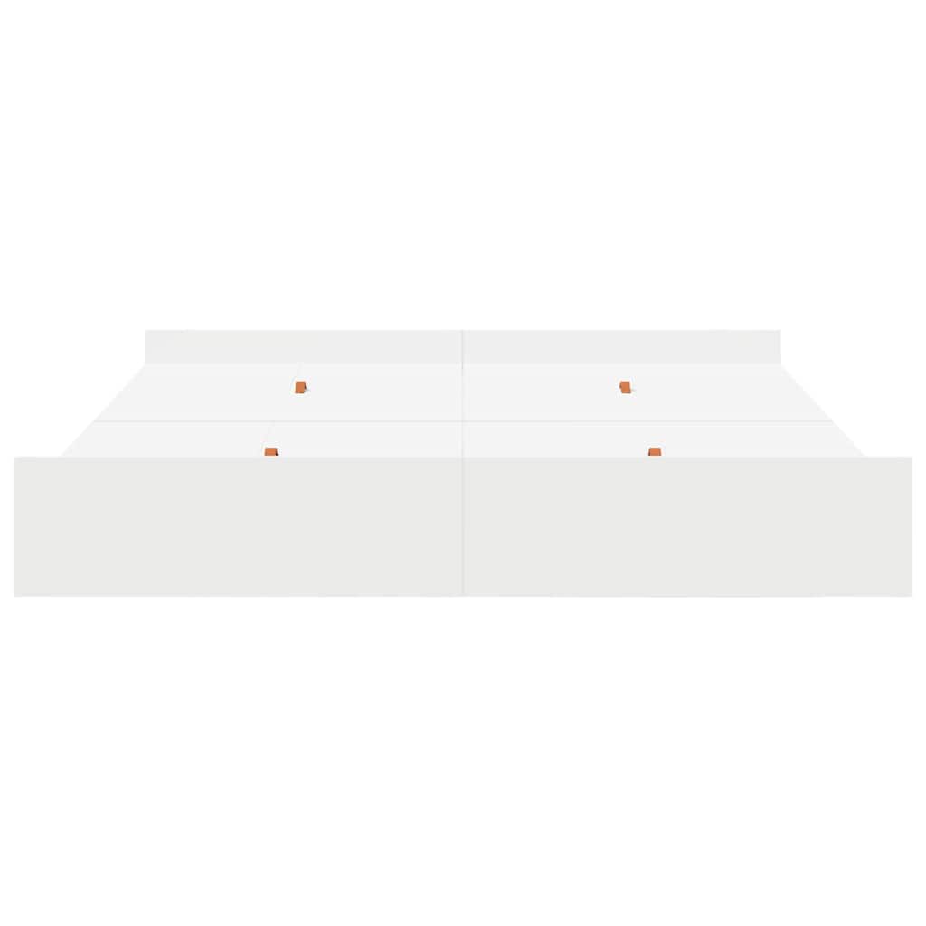 Tolles Doppelbett 200x200 cm mit Stauraum - Bettgestell - Bettrahmen - Holzbett