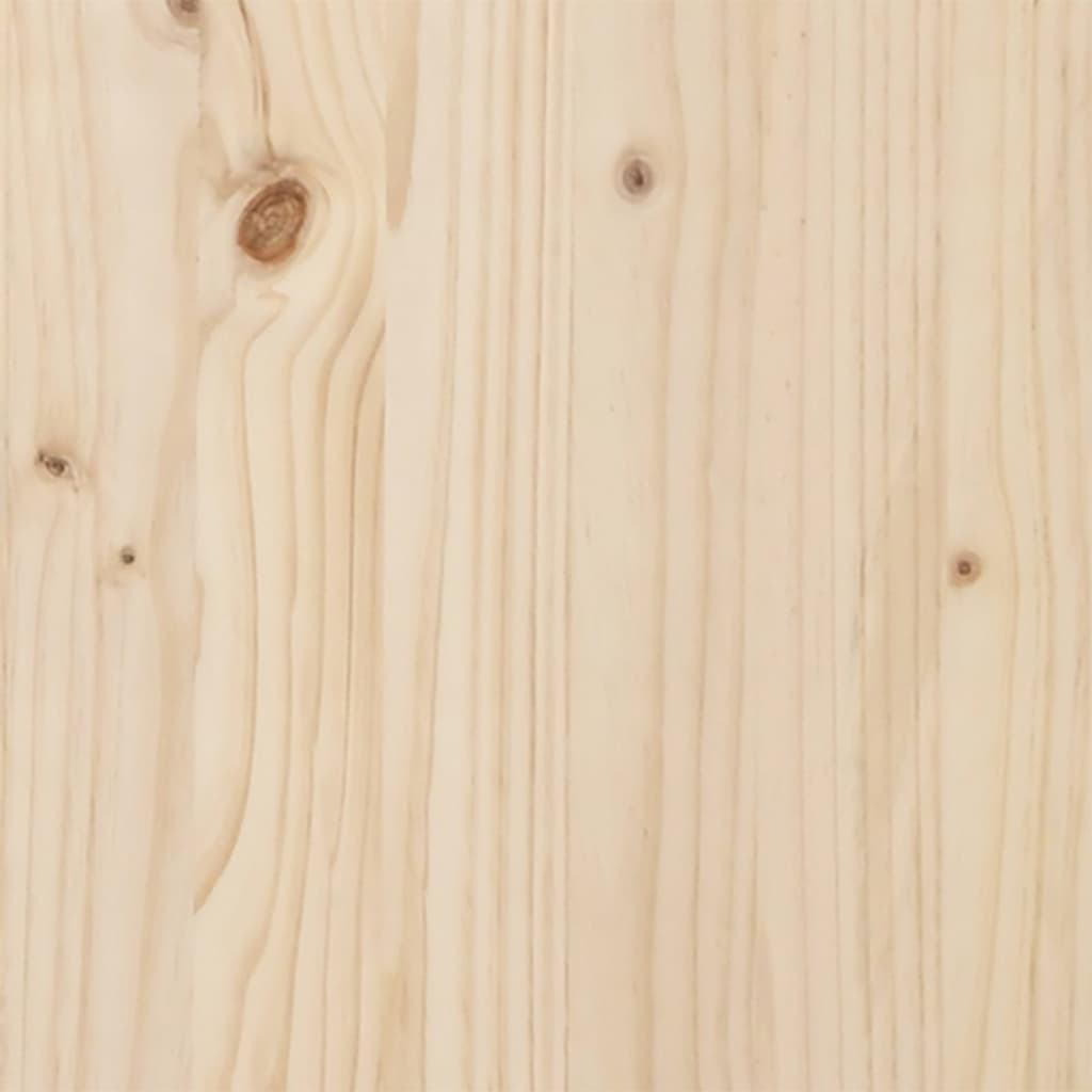 Doppelbett 150x200 cm aus Massivholz - Bettrahmen - Massivholzbett - Bettgestell