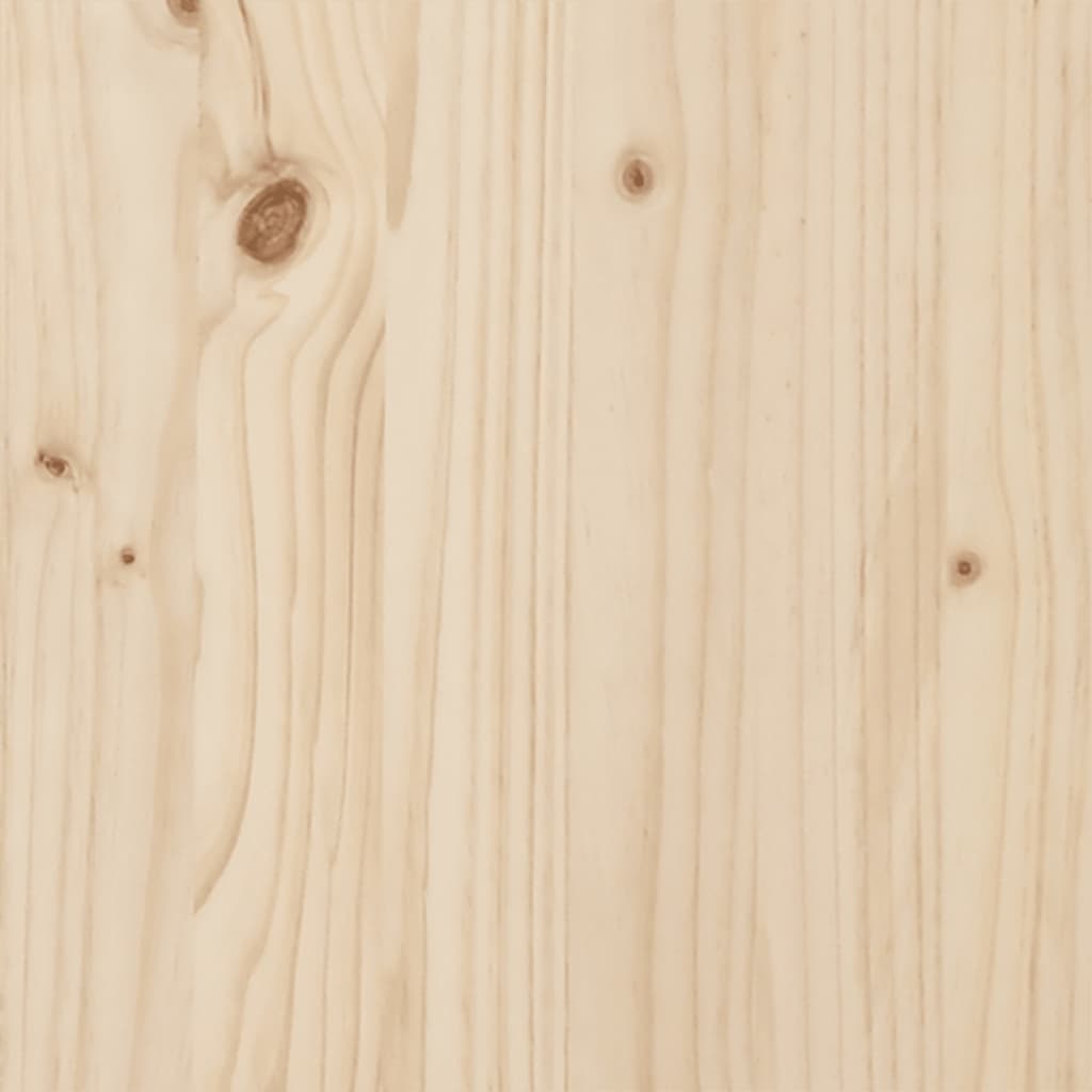 Doppelbett 160x200 cm aus Massivholz – Bettgestell mit Kopfteil-Regal & Stauraum