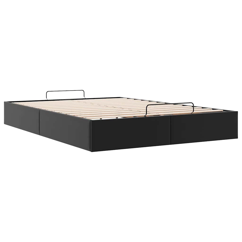 Designbett 140x200 cm mit Bettkasten - Bettrahmen - Doppelbett - Polsterbett