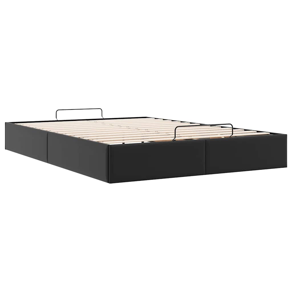 Designbett 140x200 cm mit Bettkasten - Bettrahmen - Doppelbett - Polsterbett