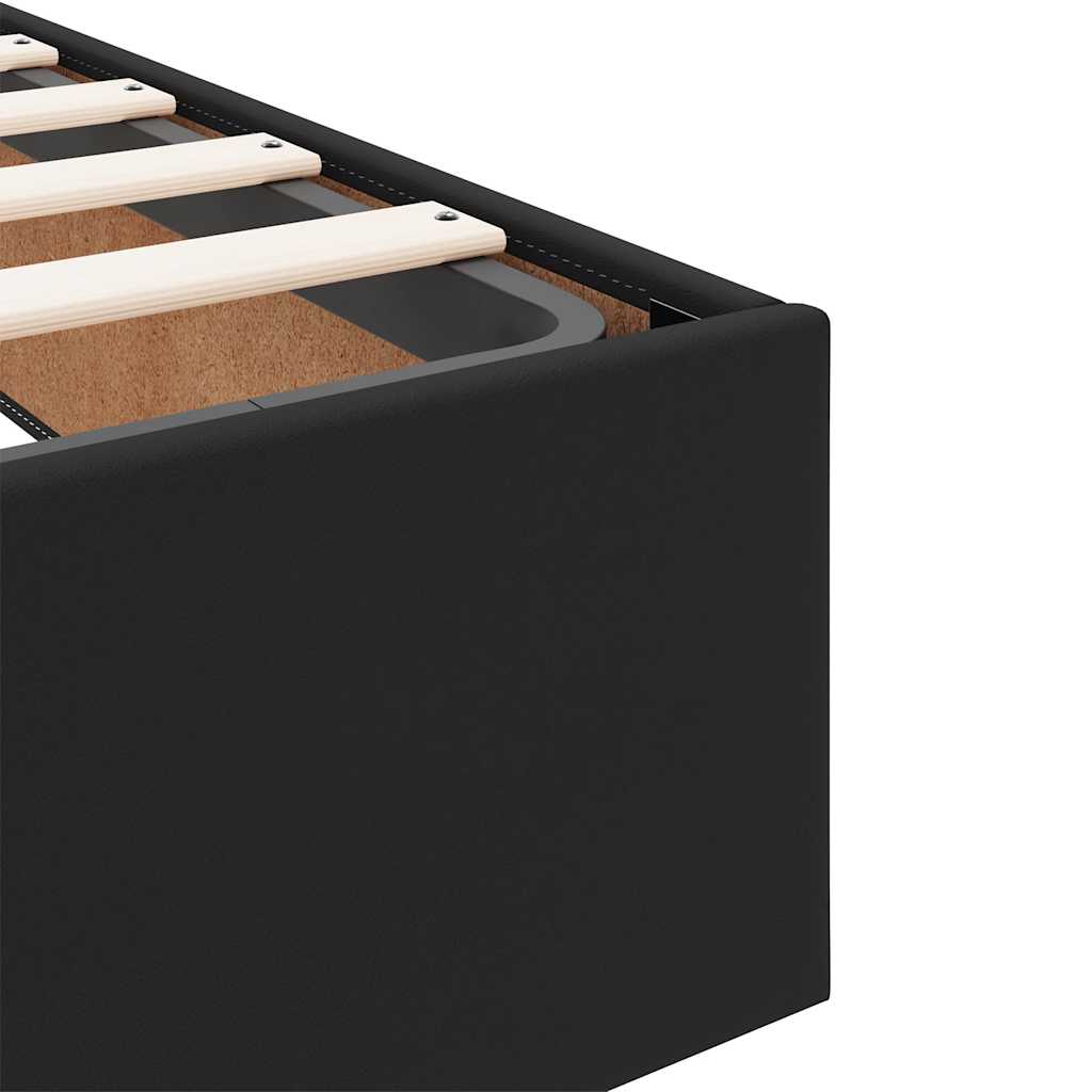 Designbett 140x200 cm mit Bettkasten - Bettrahmen - Doppelbett - Polsterbett