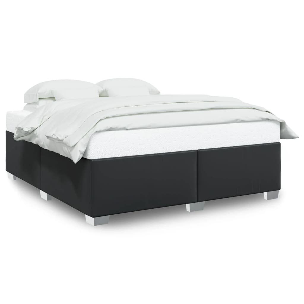 Doppelbett 200x200 cm - Bettrahmen - Polsterbett - Kunstleder - Bettgestell