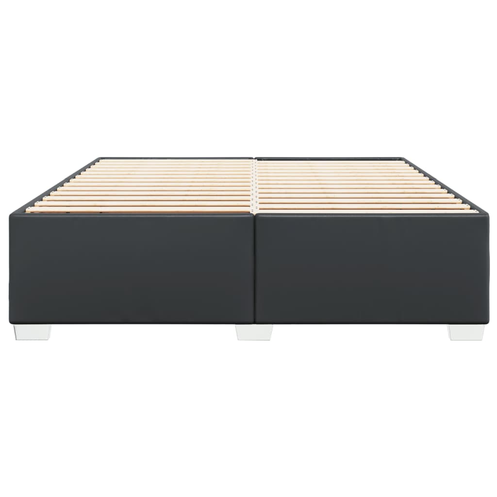 Doppelbett 200x200 cm - Bettrahmen - Polsterbett - Kunstleder - Bettgestell