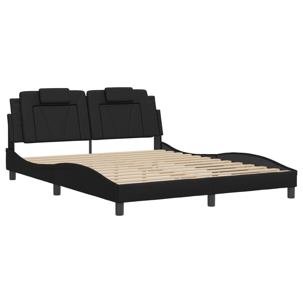 Bettgestell "Viana" - LED-Beleuchtung - Bettrahmen - Doppelbett - 160x200 cm