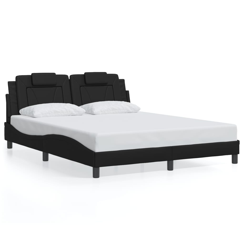 Bettgestell "Viana" - LED-Beleuchtung - Bettrahmen - Doppelbett - 160x200 cm