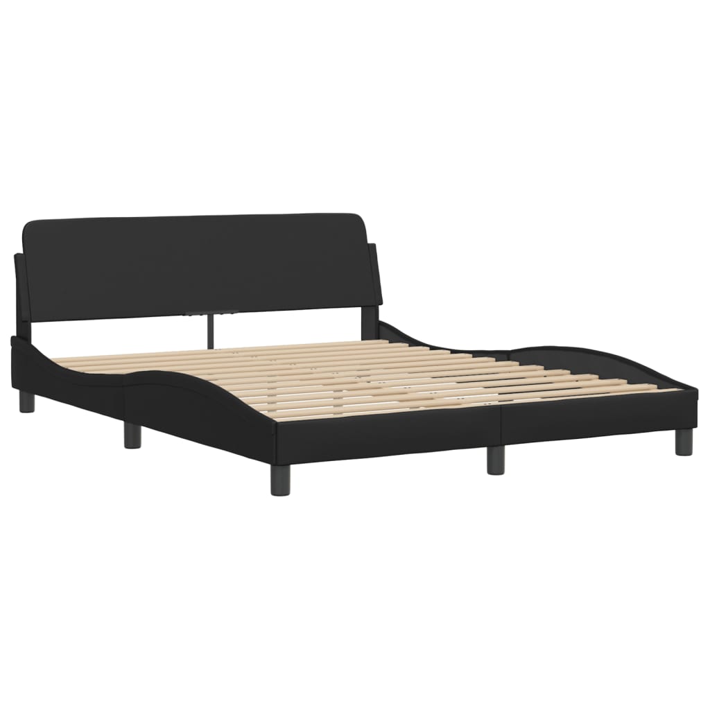 Bettgestell "Viana" - LED-Beleuchtung - Bettrahmen - Doppelbett - 160x200 cm