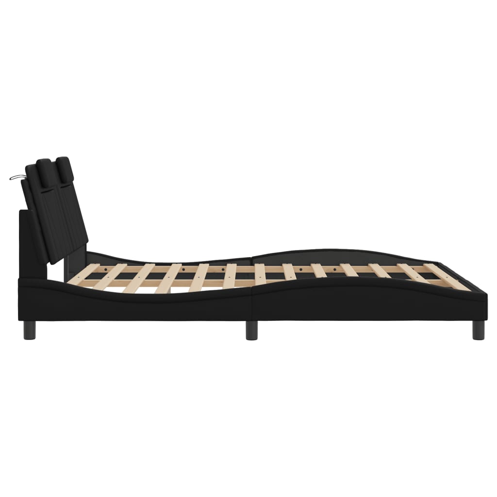 Bettgestell "Viana" - LED-Beleuchtung - Bettrahmen - Doppelbett - 160x200 cm