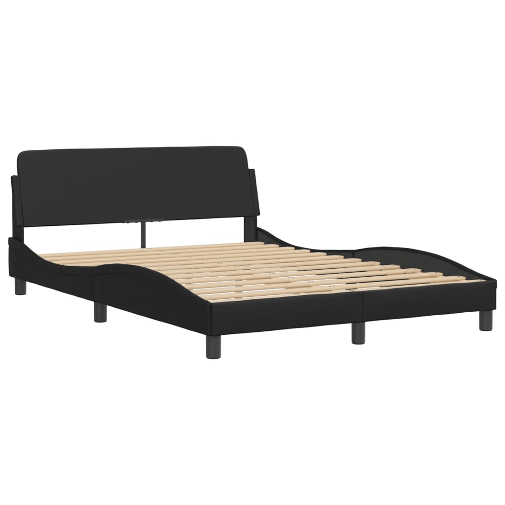 Modernes LED-Bett - Bettrahmen - Doppelbett - Polsterbett - Havar - 140x200 cm