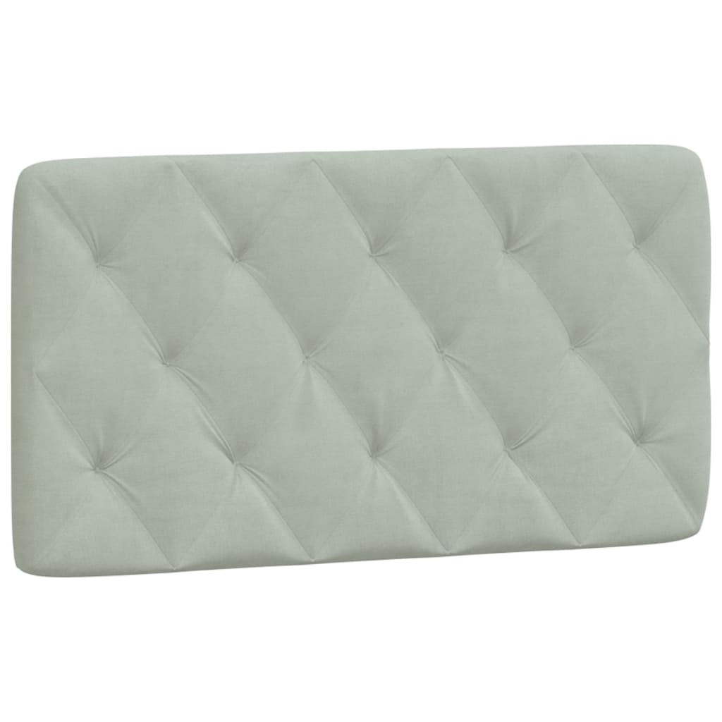 Tolles Bettgestell mit LED - 100x200 cm - Samtbezug - Bettrahmen - Einzelbett