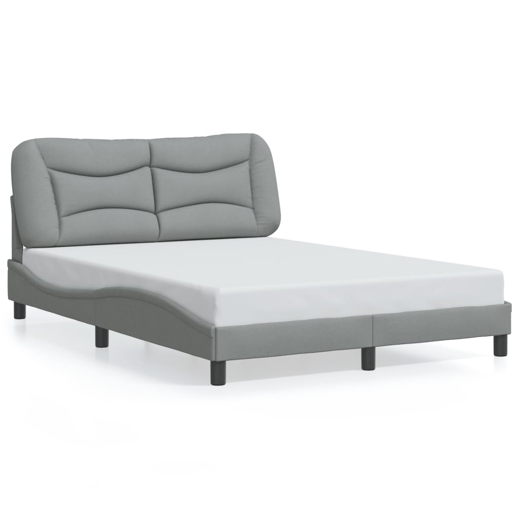 TOP Bettgestell mit LED - Doppelbett - Bettrahmen - Designbett - 140x200 cm
