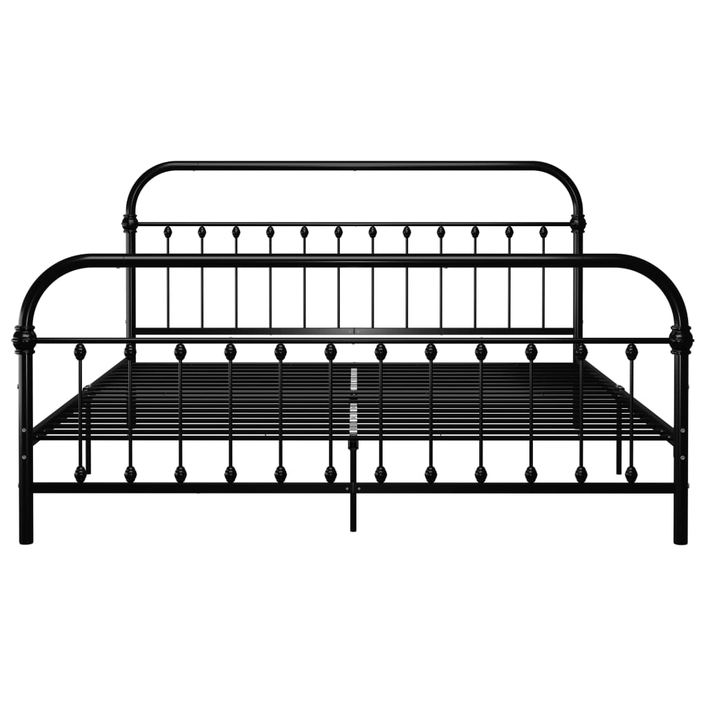 Bettgestell - Doppelbett - Metallbett - Bettrahmen - Metallbettgestell 180×200cm