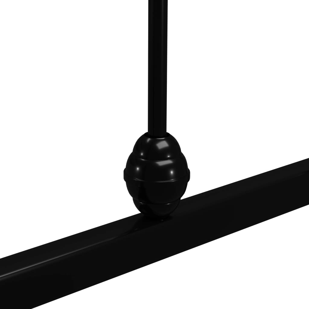 Klassischer Metallbettrahmen 90x200 cm - Einzelbett - Bettgestell - Jugendbett