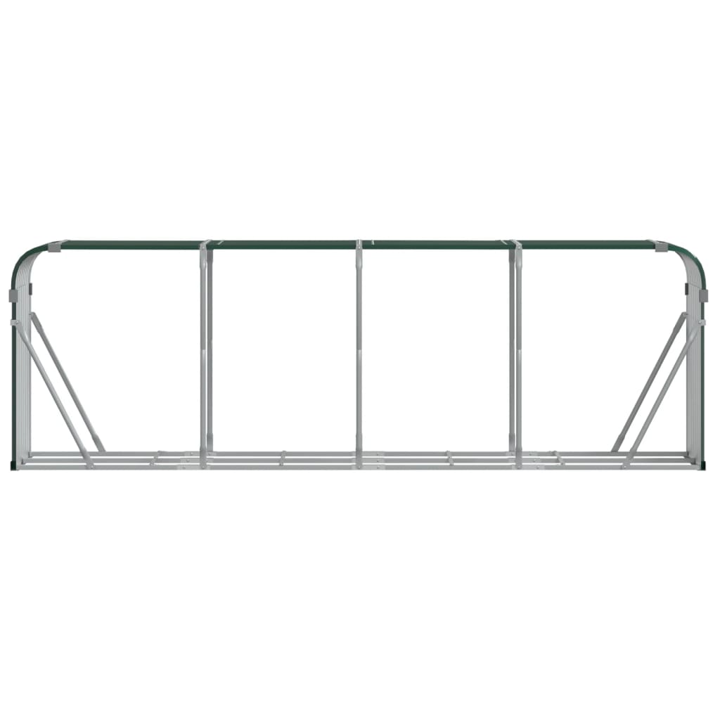 Brennholzlege - Kaminholzregal - Brennholzregal - verzinkt - 300 x 45 x 100 cm