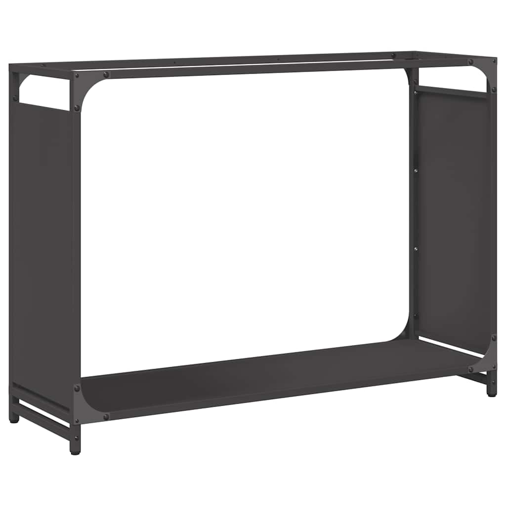 TOP Feuerholzregal - Kaminholzständer - Holzlager - Brennholzablage - 90x65 cm