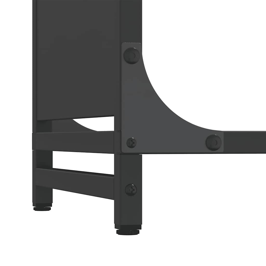 TOP Feuerholzregal - Kaminholzständer - Holzlager - Brennholzablage - 90x65 cm