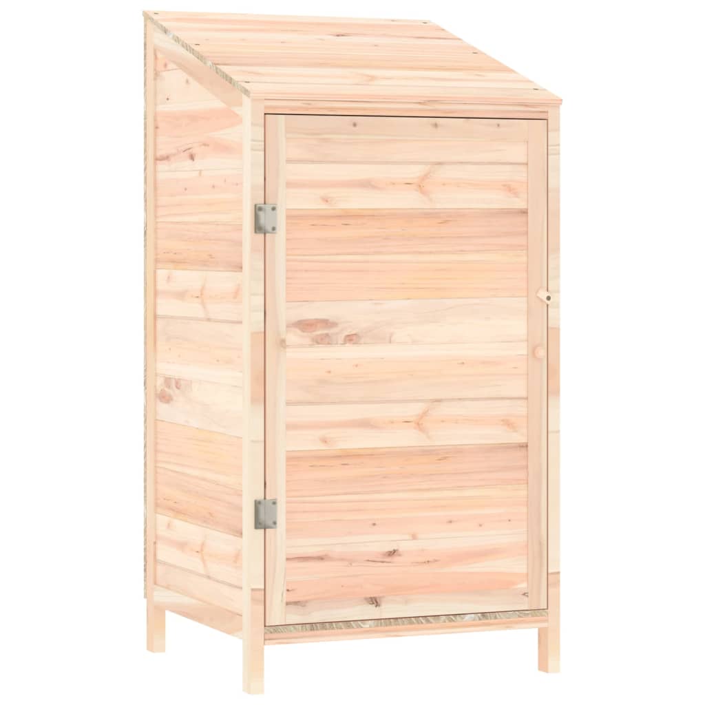 Kompakter Gartenschrank - Gartenhaus - Holzgerätehaus - Geräteschrank - 55x112cm