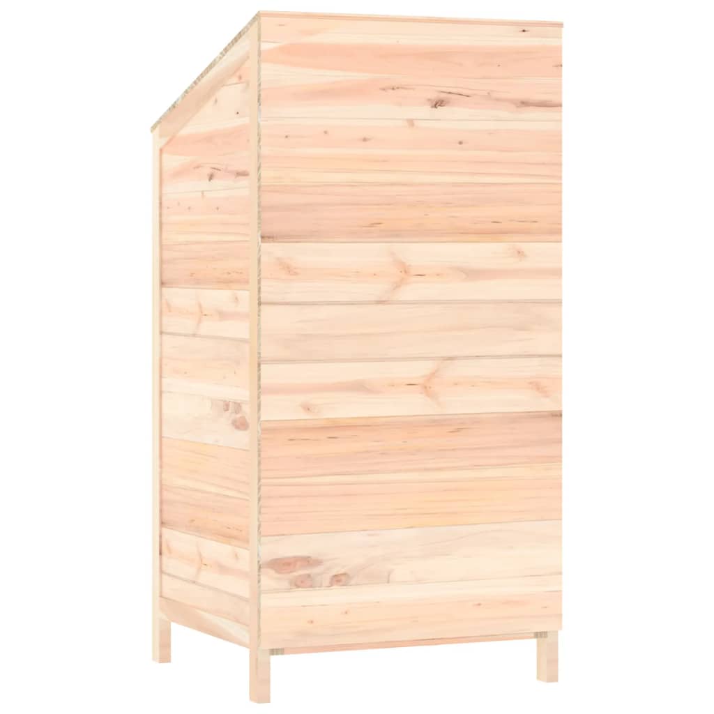 Kompakter Gartenschrank - Gartenhaus - Holzgerätehaus - Geräteschrank - 55x112cm