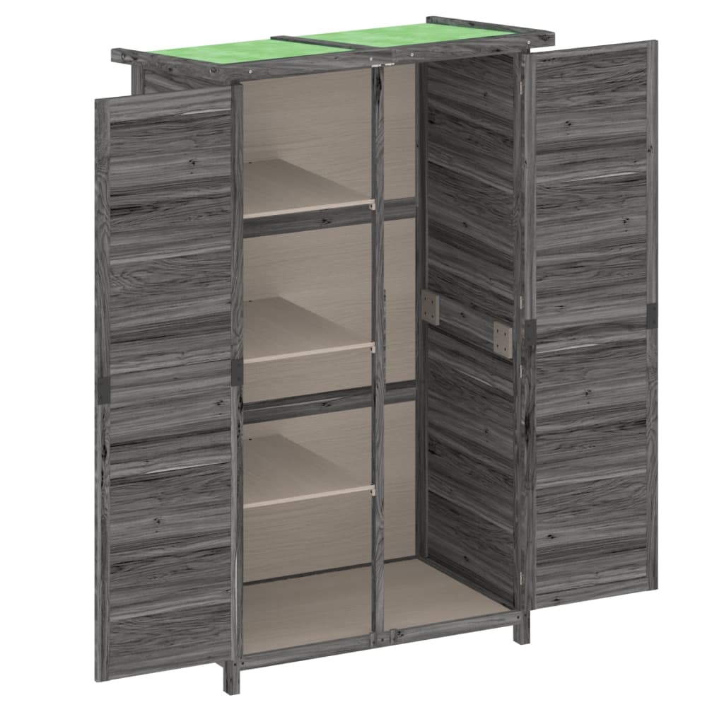 Stabiler Gartenschrank - TOP Geräteschrank - Geräteschuppen - 83 x 57 x 140 cm