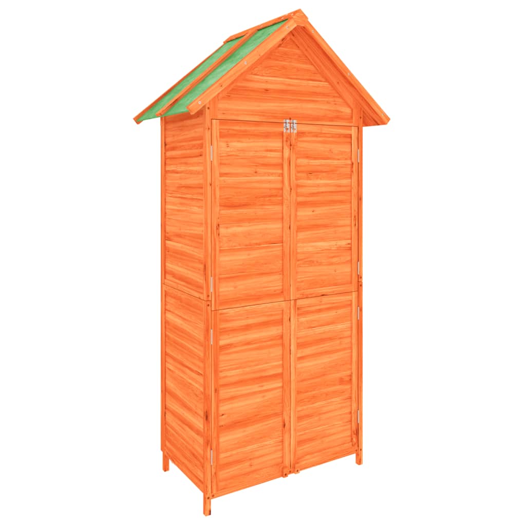 Kompakter Geräteschuppen - Gartenschrank - Holzschrank - Geräteschrank aus Holz