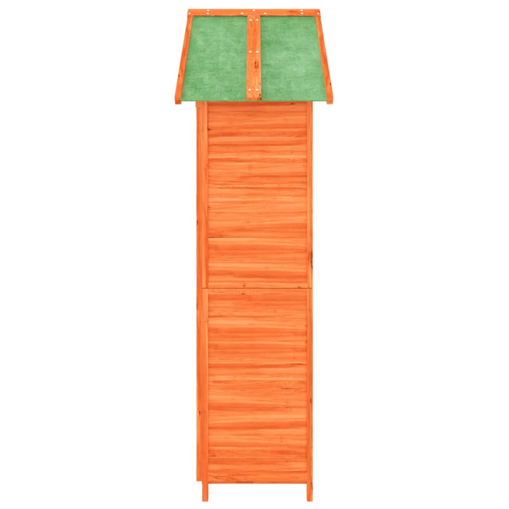 Kompakter Geräteschuppen - Gartenschrank - Holzschrank - Geräteschrank aus Holz