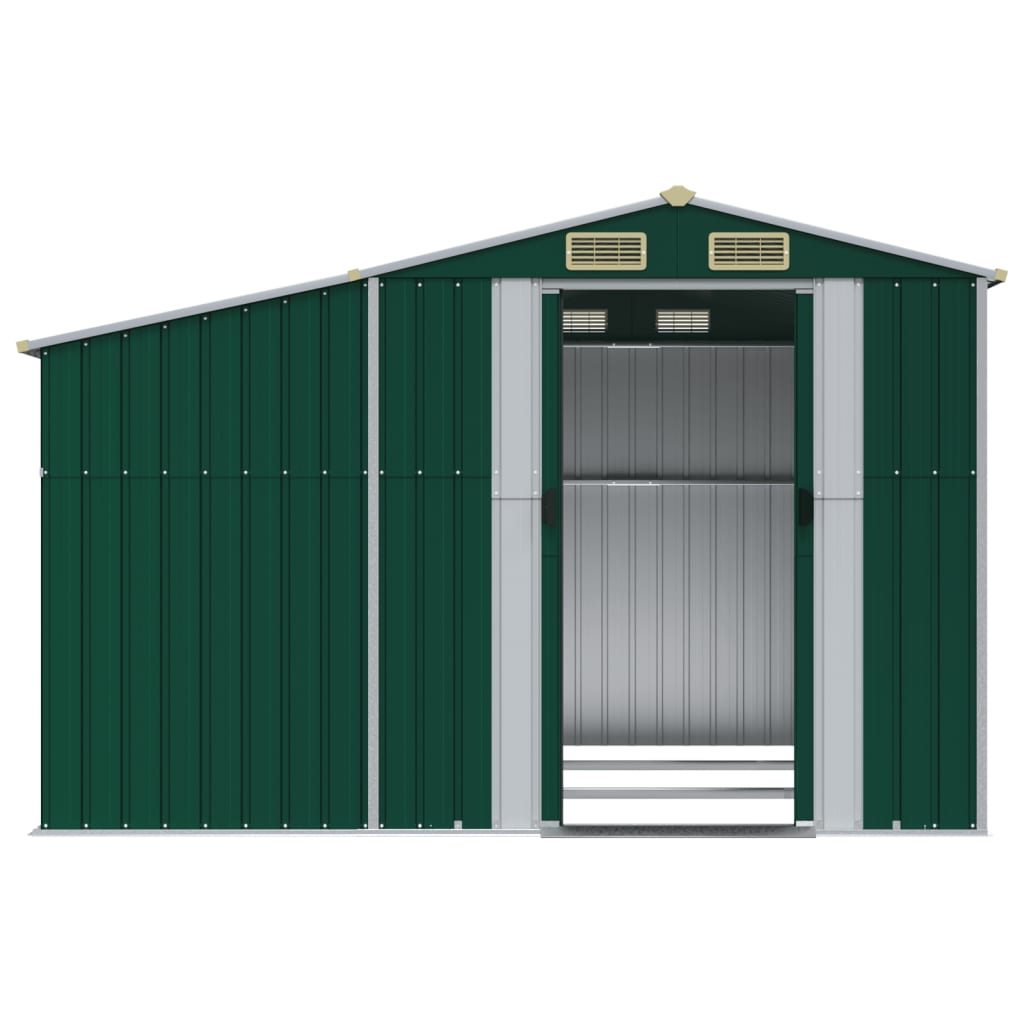 Brennholzunterstand - Gartenhaus - Geräteschuppen - Metallgerätehaus - 277 x 279