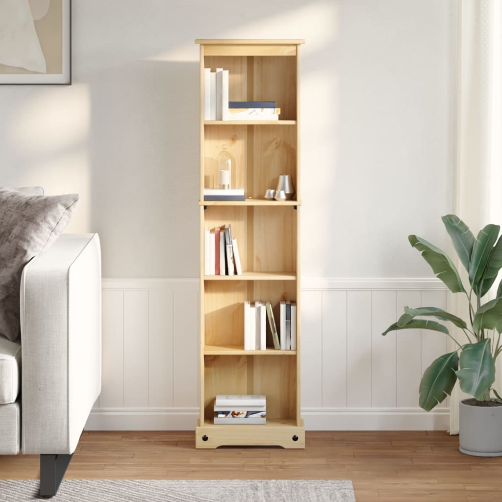 Massives Holzregal - Bücherregal - Dekoregal - Regal für Wohnbereiche - Kiefer