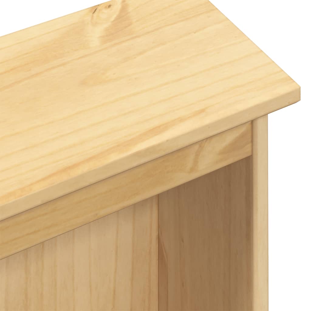 Massives Holzregal - Bücherregal - Dekoregal - Regal für Wohnbereiche - Kiefer