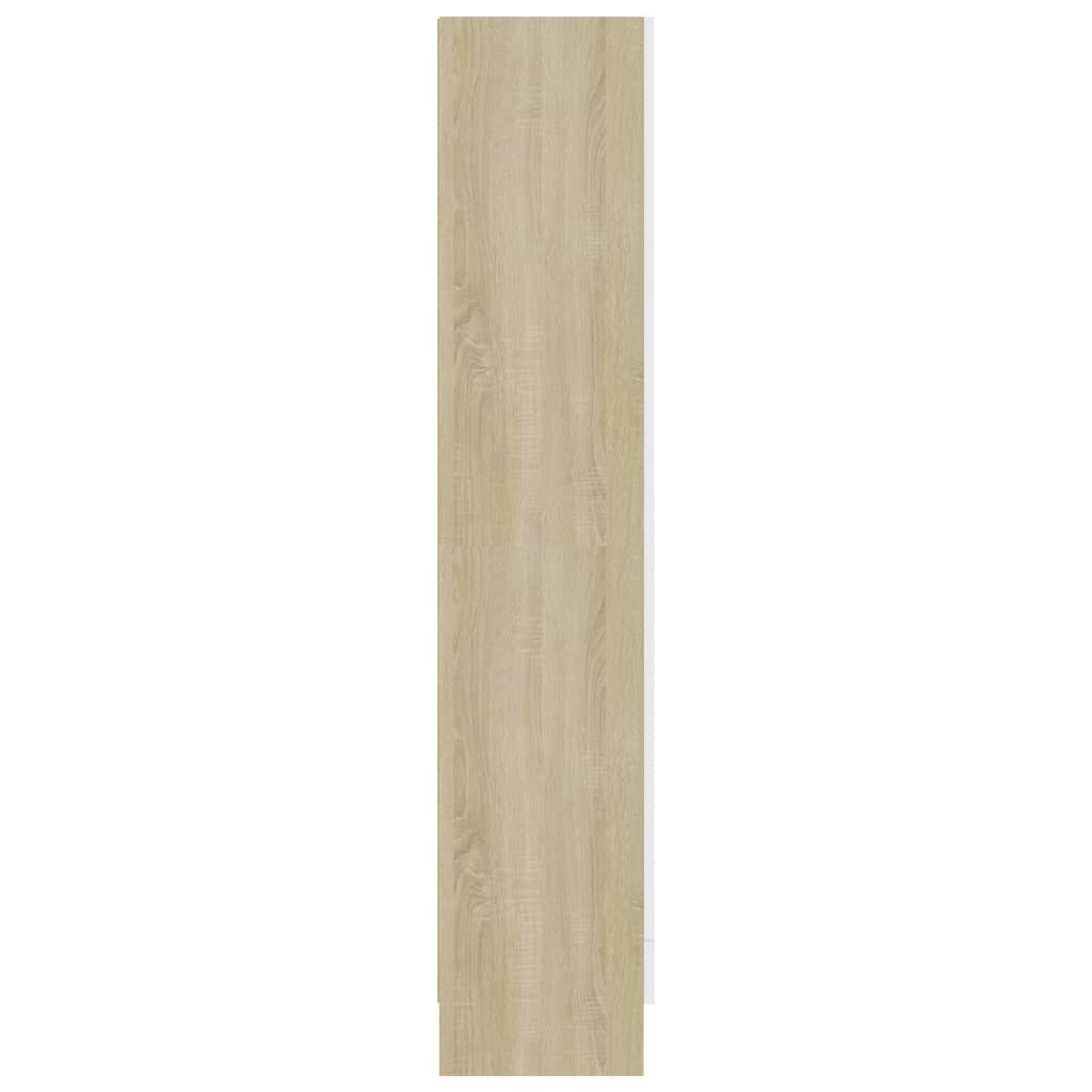 Moderne Standvitrine - Vitrinenschrank - Bücherschrank - Highboard - 150 cm