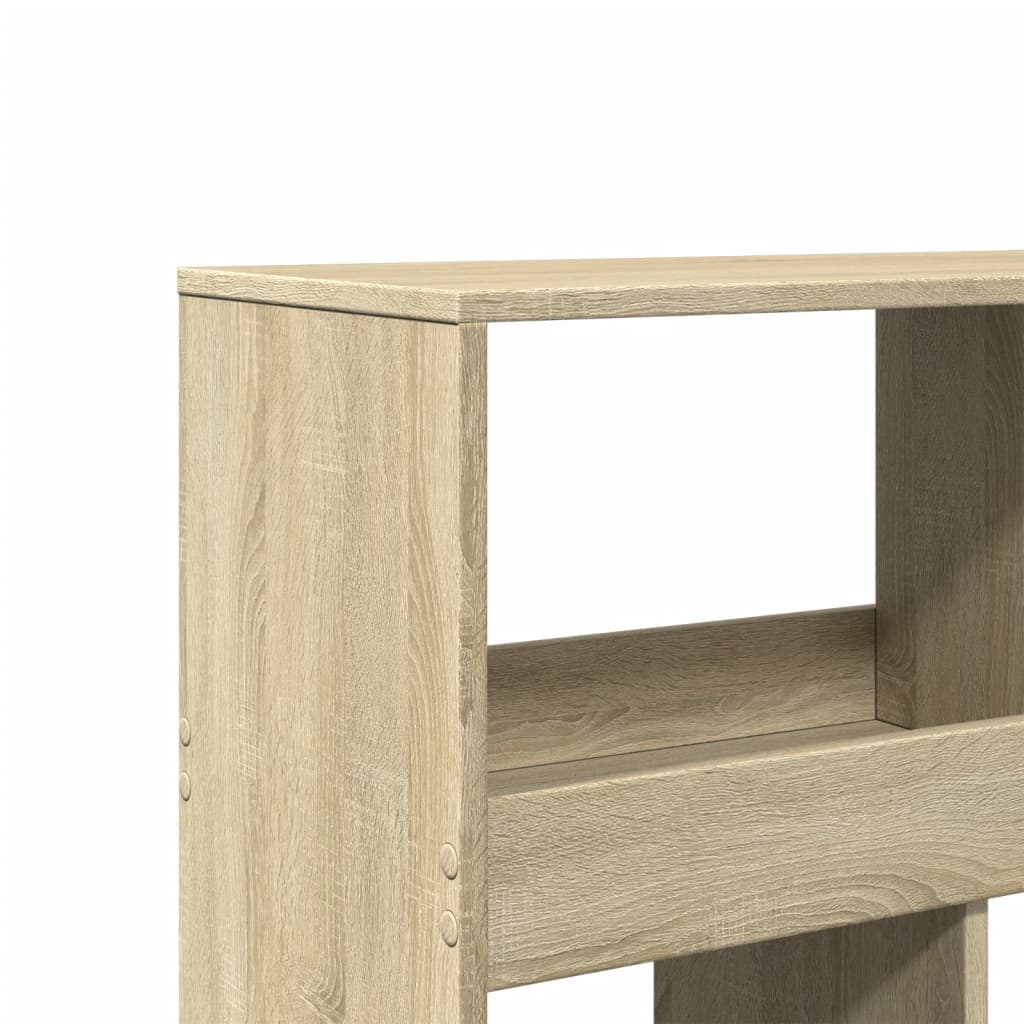 Raumteiler - CD-Regal - Bücherregal - Regal mit zehn Fächern - 100x33x125,5