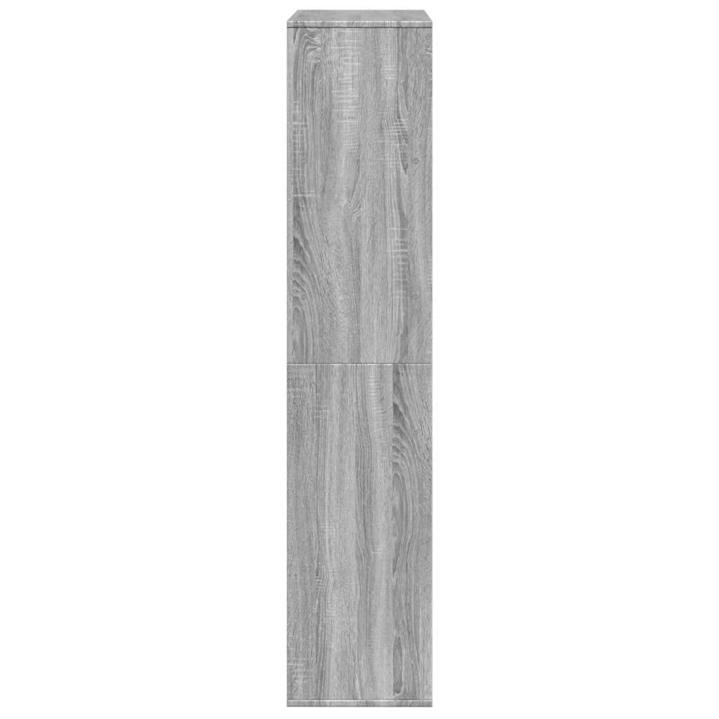 Bücherregal - Raumteiler - Wohnregal - Regal für Deko und Bücher - 100x33x156,5