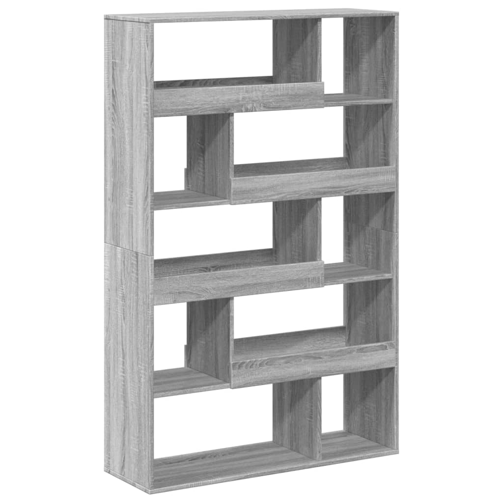 Bücherregal - Raumteiler - Wohnregal - Regal für Deko und Bücher - 100x33x156,5