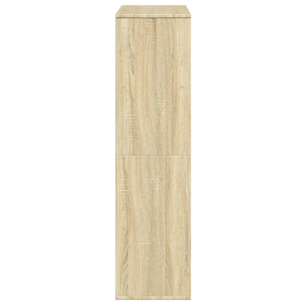 Moderner Raumteiler - Bücherregal - Dekoregal - Highboard - Holzregal - 100x125