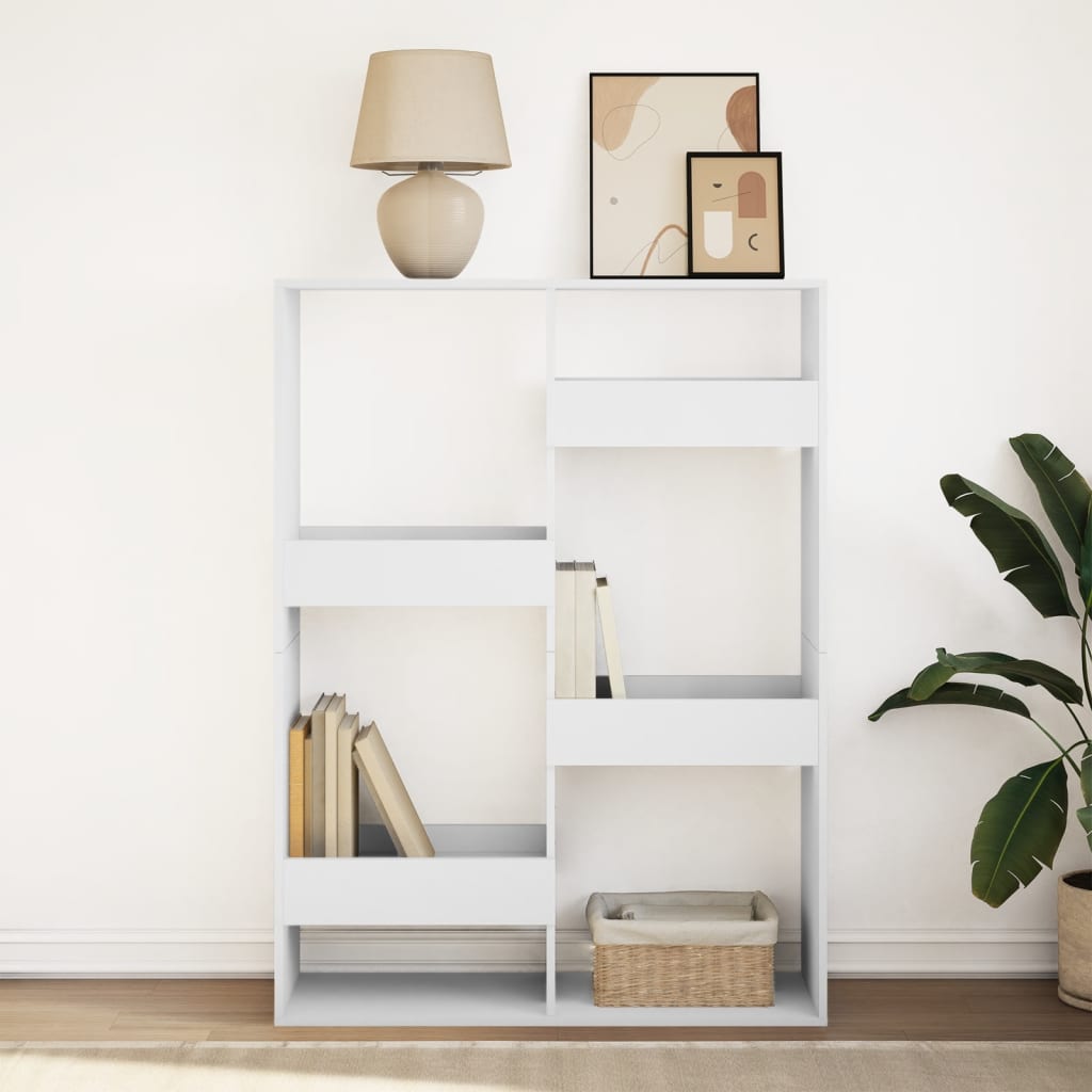 TOP Bücherregal - klassisches Design - 6 Fächer - auch als Raumteiler nutzbar