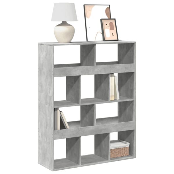 Bücherregal - Dekoregal - Raumteiler - CD-Regal - Holzregal - 100x125,5 cm