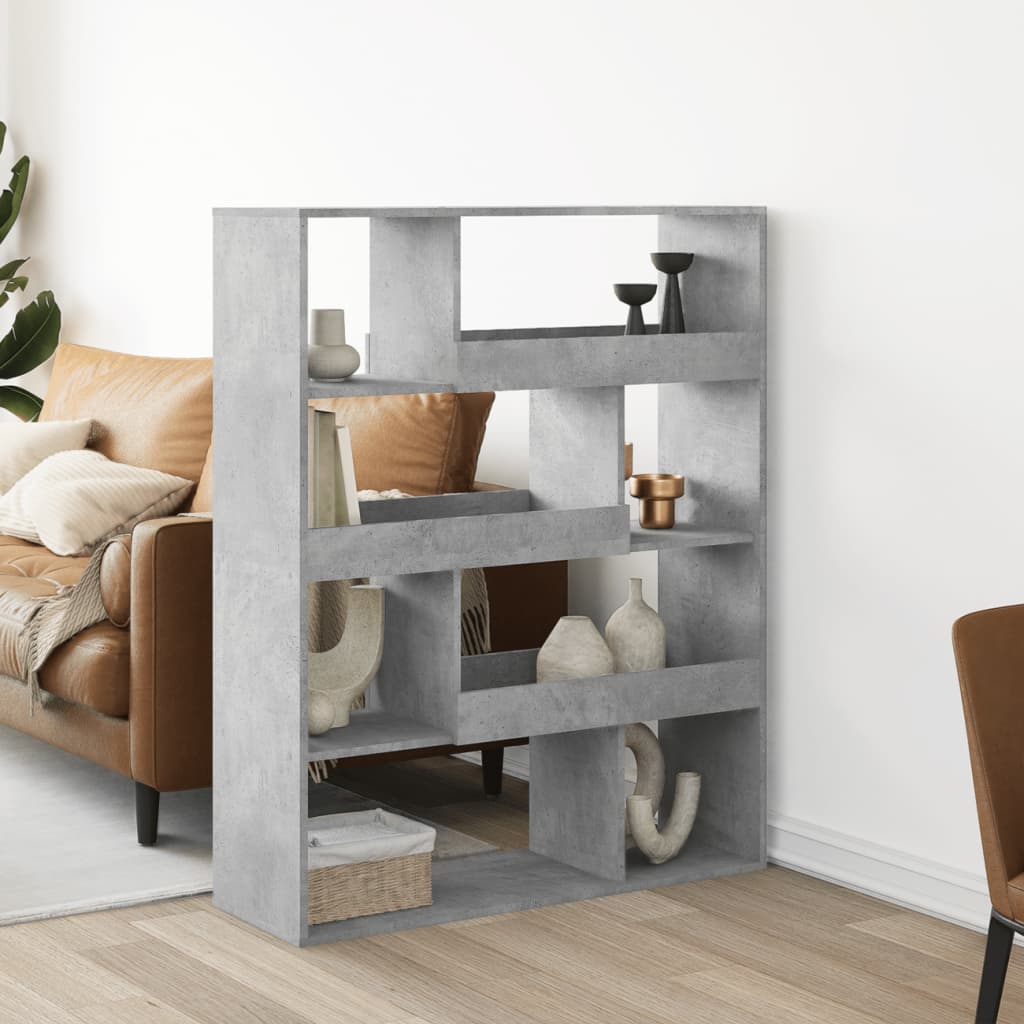 Bücherregal - Wohnregal - Highboard - Raumteiler - Holzregal - 100x33x125,5 cm