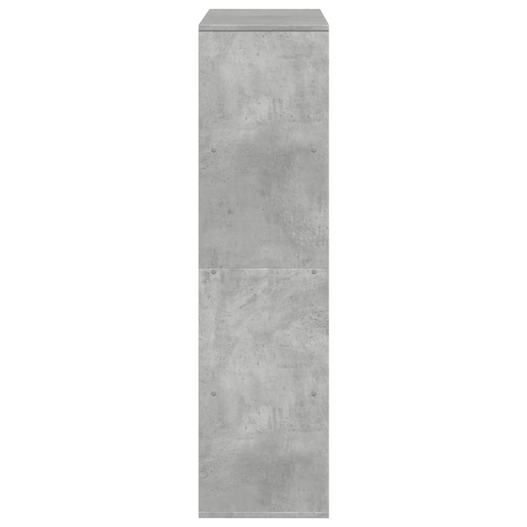 Bücherregal - Wohnregal - Highboard - Raumteiler - Holzregal - 100x33x125,5 cm