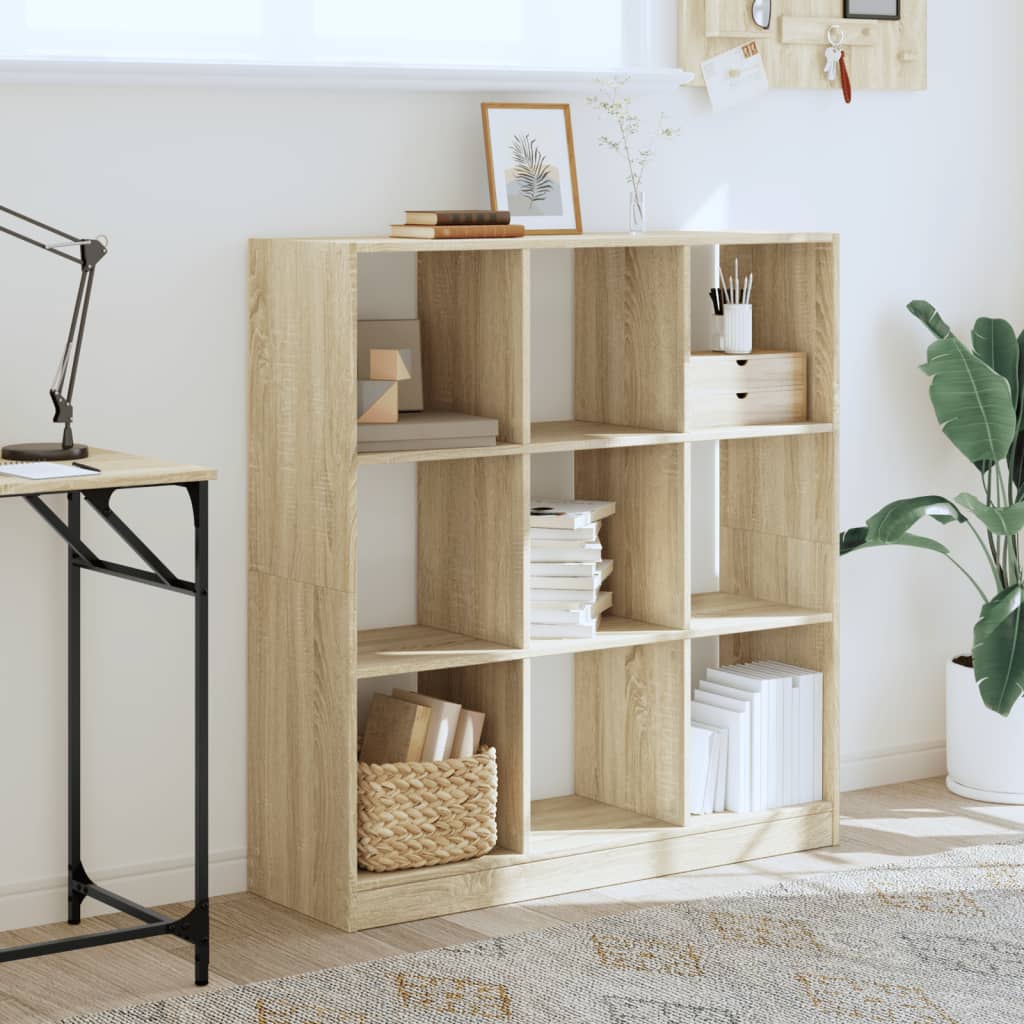 Bücherregal - Würfelregal - Raumteiler - Regal für kleine Räume - 102x32x108