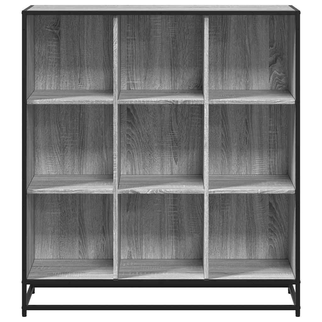 Bücherregal im Industrie-Stil - DVD-Regal - Holzregal - CD-Regal - 107,5 cm