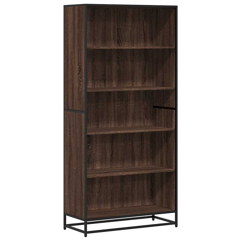 Modernes Regal - industrieller Style - Bücherregal - Büroregal - 5 offene Fächer